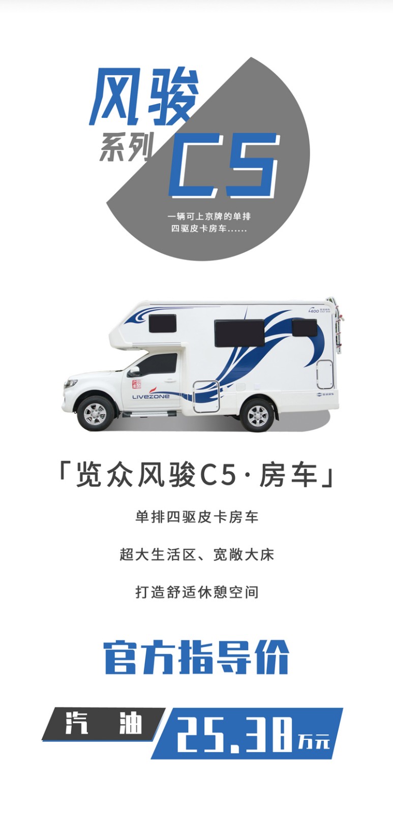 這樣的汽油四驅(qū)房車，還能上京牌